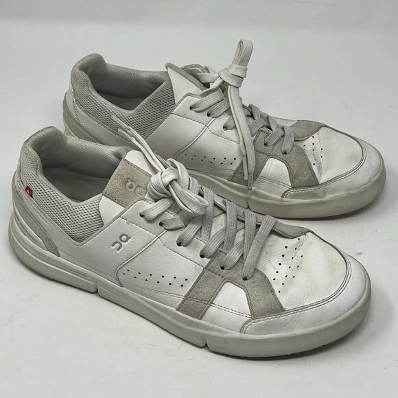 On Running Cloud the Roger athletic shoes 10.5 women running white sneakers - Picture 1 of 9